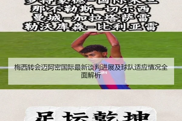 梅西转会迈阿密国际最新谈判进展及球队适应情况全面解析